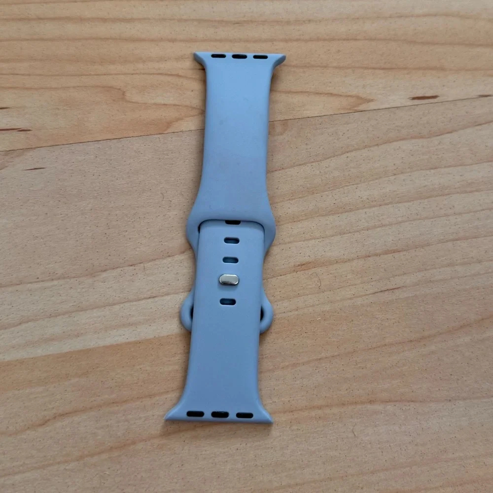 Light blue Silicone Smartwatch Band